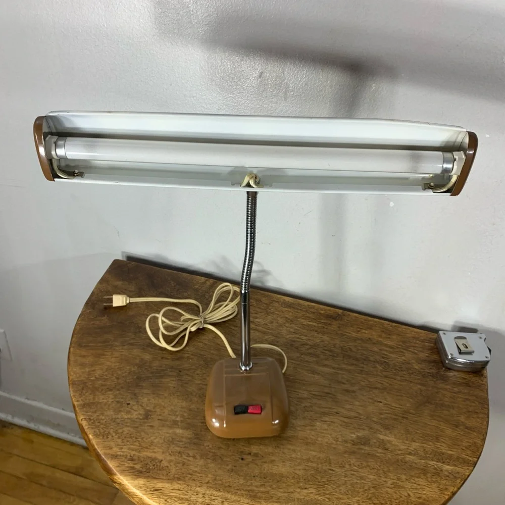 80s retro table lamp - Picture 3 of 9